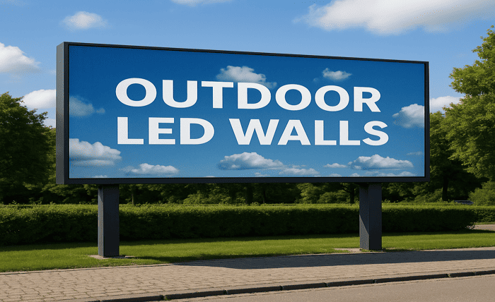 outdoor led wall