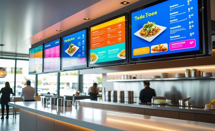 digital menu board