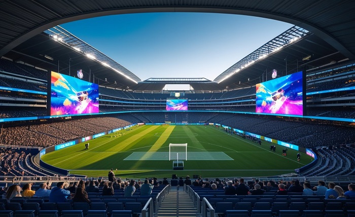 led screens in stadium