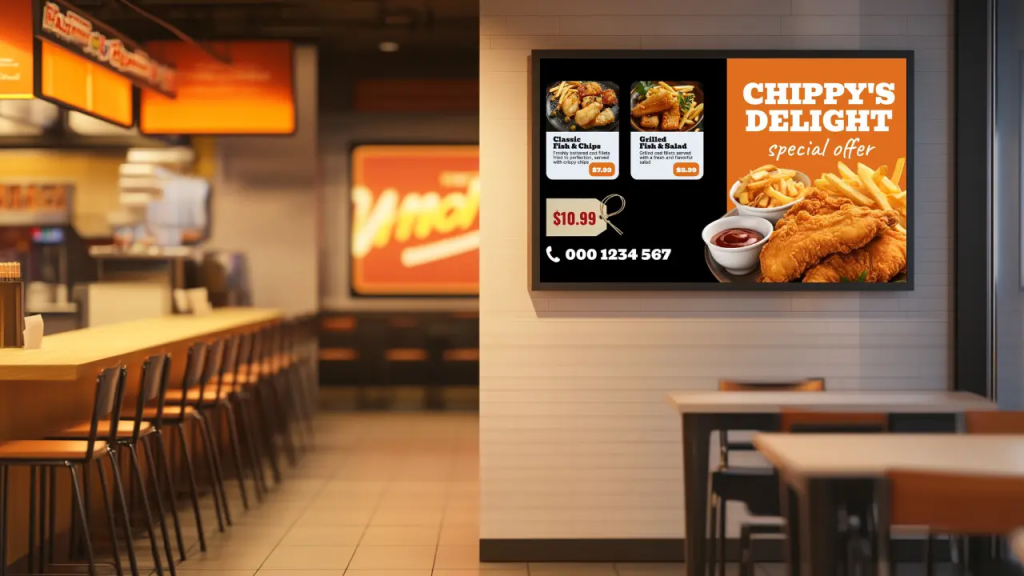 led digital menu board