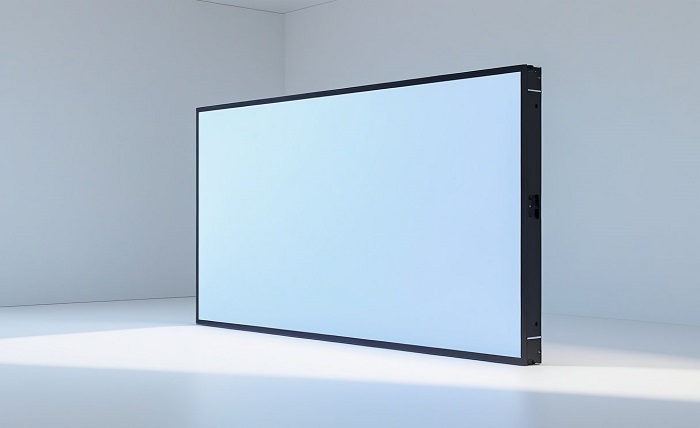 smd led screen with white background